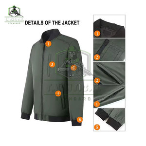 เสื้อแจ็คเก็ตยุทธวิธีแบบสะท้อนแสง ปิดด้วยซิป เป็นมิตรกับสิ่งแวดล้อม สวมใส่สบาย คุณภาพสูง ไซส์ใหญ่ รุ่นใหม่ ราคาสมเหตุสมผล - Product Image 5