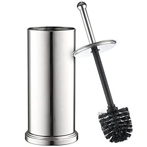 Brosse de toilette en acier inoxydable Offre Spéciale et support avec pour toutes les utilisations de nettoyage des toilettes pour les maisons et les hôtels - Product Image 2