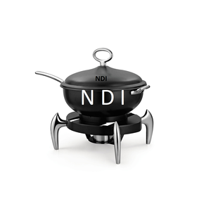 Modern Design <b>Food</b> <b>Server</b> Brass Metal Chafing Dish With Nickel Finishing Durable Quality Luxury Hotel Catering Serving <b>Warmer</b> - Product Image 1