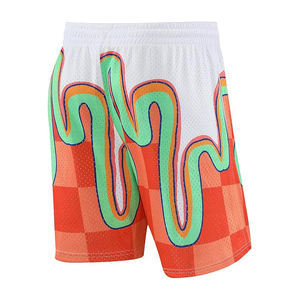 Shorts de sport en maille personnalisés avec logo pour hommes, séchage rapide et respirant, pour la gym, la course et le fitness – Vente en gros - Product Image 5