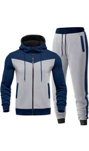 ชุดวอร์มผู้ชายไซส์ XL โลโก้ปรับแต่งได้ คุณภาพสูง ผลิตจากโรงงาน ผ้าฝ้าย 100% ระบายอากาศ แห้งเร็ว ผ้าฟลีซสำหรับฤดูหนาว ไซส์ใหญ่พิเศษ - Product Image 2