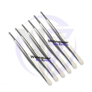 Debakey Forceps 6 \ "Pinzas quirúrgicas atraumáticas de acero inoxidable de alta calidad para fuente de alimentación manual dental y veterinaria - Product Image 3