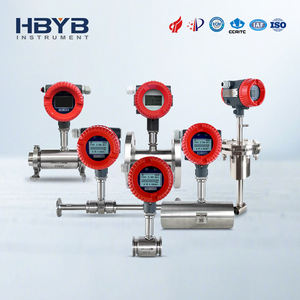 幅広い液晶画面24VDC多機能軟化した淡水液体タービン流量計テクニカルサポート付き - Product Image 2