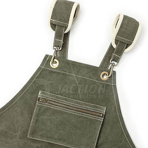 Tablier de coiffeur professionnel de la meilleure qualité Tabliers de coiffeur en toile personnalisés pour hommes - Product Image 4