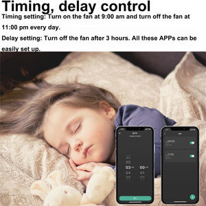 Interruptor de Ventilador Inteligente WiFi/Zigbee con Perilla, Control de <span class=keywords><strong>5</strong></span> Velocidades, Interruptor Giratorio/de Perilla para Ventilador de Techo EU, Control Remoto Tuya, Compatible con <span class=keywords><strong>Alexa</strong></span> y Google Home - Product Image 3