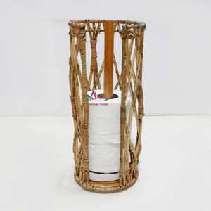 Artex Dong Thap usine Vietnam écologique fait à la main jonc de mer jacinthe d'eau boîte à mouchoirs artisanat décor - Product Image 1