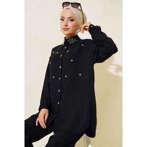 Traje Lino Perla Negro - Product Image 1