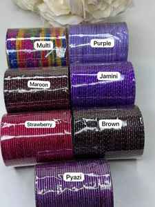 Vêtements de mariage décontractés Style élégant Ensembles de bracelets pour femmes Vêtements de fête personnalisés Belle Chudiyan dans toutes les couleurs et tailles - Product Image 2