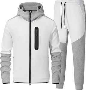 Wholesale Customized Men's 2-Piece Tracksuit Long Sleeve Full Zip <b>Hoodie</b> Jogging Pants Casual Activewear <b>Running</b> Set for Winter - Product Image 1