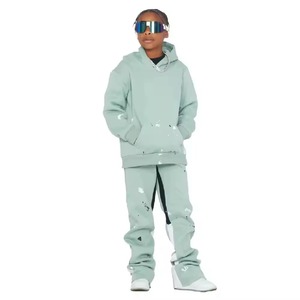 Conjunto Deportivo para Niños Fabricado en Pakistán, Conjunto Deportivo Estampado 100% Algodón, Sudadera con Capucha y Pantalones Ajustados, Último Diseño - Product Image 6