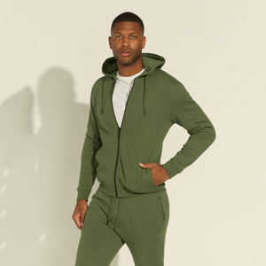 New Fashion Long Sleeve Hooded Zipper Cardigan for Women <b>Girls</b> Fleeces <b>Sweatshirt</b> Pockets Embroidered for Winter Casual Wear - Product Image 5