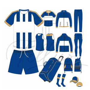 New Arrival Custom American Football Kit for Team <b>Men</b> High Quality Durable Polyester Sports Uniforms Crew Neck Short Sleeve - Product Image 2