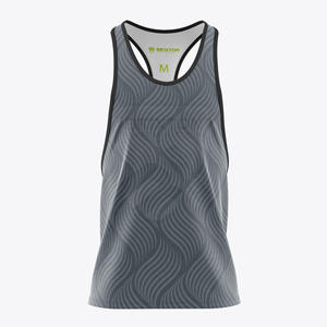 <b>Men's</b> Workout <b>Stringer</b> Tank Top Custom OEM Cotton Muscle Fit Gym <b>Vest</b> Breathable Knitted Casual Style for Fitness & Bodybuilding - Product Image 1