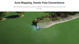 Navimow X450 Tondeuse robotisée intelligente sans fil 4x4 avec RTK en réseau, cartographie automatique et clôture visuelle pour 5000 m² ㎡   jardin - Product Image 2