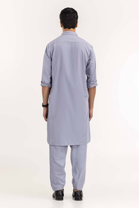 Nouveau shalwar kameez confortable pour hommes, design personnalisé, costumes pakistanais, services OEM, ensemble shalwar kameez, longueur standard, sans plis - Product Image 6
