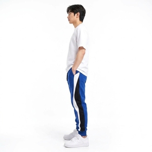 <b>Men</b> <b>Sweat</b> <b>Pant</b> Made With Breathable Fabric Adjustable Waistband Ribbed Bottoms And Durable Stitching For Sports Fitness - Product Image 3