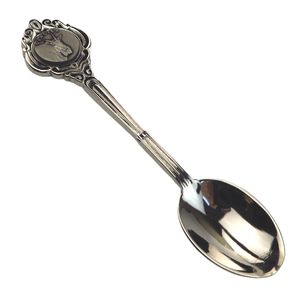 Souvenirs de cuillère en acier inoxydable personnalisés en métal artisanal de luxe - Product Image 4