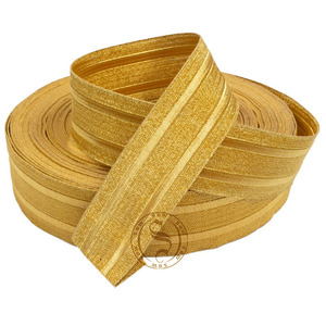 Customizable Gold Mylar Midshipman Lace for Insignia Uniforms| Wholesale Embroidered Braids and Laces for Uniforms - Product Image 2
