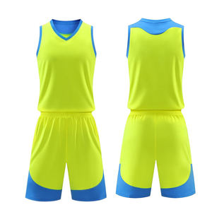 Nuevo Conjunto de Uniforme de Baloncesto Transpirable de Alta Calidad para Tallas Grandes, Impresión por Transferencia de Calor, Uniforme Deportivo de Poliéster BSCI - Product Image 3