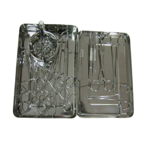 ชุดเครื่องมือตกแต่งแผล sutur เครื่องมือทางการแพทย์สำหรับการผ่าตัดในโรงพยาบาลสินค้าใหม่ - Product Image 1
