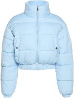 Blouson court matelassé réversible pour femme, imperméable, en molleton tricoté, avec fermeture éclair, rembourré en coton, personnalisable avec logo, nouvelle mode