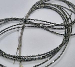 ลูกปัดเพชรโมอิสหลากสีขนาด1.50มม. ลูกปัดเหลี่ยมเพชรพลอยเกรด AAA การตัดที่ยอดเยี่ยมสำหรับการปรับแต่งเครื่องประดับและเครื่องประดับฮิปฮอป - Product Image 6