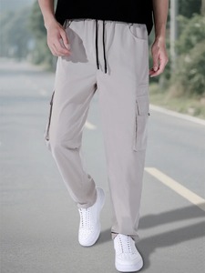 Pantalon pour homme imprimé en 3D et personnalisé Pantalon d'entraînement décontracté 100% coton Premium New Lightweight Men Cargo Jogger - Product Image 6