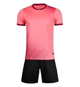 Conjuntos de camisetas de fútbol de alta calidad del proveedor directo de fábrica, diseño de tela personalizado con tecnología de impresión por sublimación al mejor precio - Product Image 4