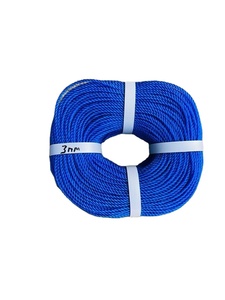 เชือกโพลีเอสเตอร์หลากสีเชือกโพรพิลีน2มม. 3มม. 4มม. สายถัก Macrame สายร่มชูชีพไนล่อนแบน