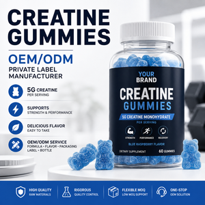 Créatine monohydrate en gommes, BCAA, sans sucre, complément alimentaire, saveur orange, récupération musculaire, nutrition sportive, en stock - Product Image 6