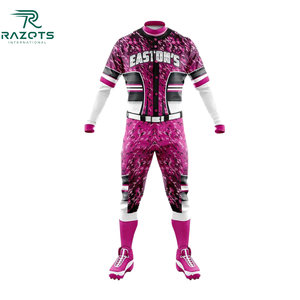Meilleures ventes Razorts International Uniforme de baseball personnalisé BBU-001 avec logo d'équipe brodé et couleur personnalisable pour tous les âges - Product Image 5