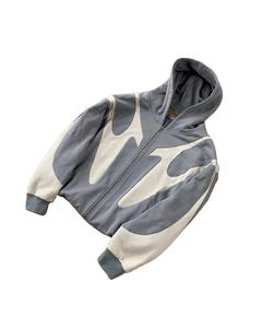 Unisex Heavyweight 100% Cotton Fleece Hoodie 400GSM Oversized Winter Men's Custom Reversible Double Layer Hoodies para Streetwear - Product Image 5