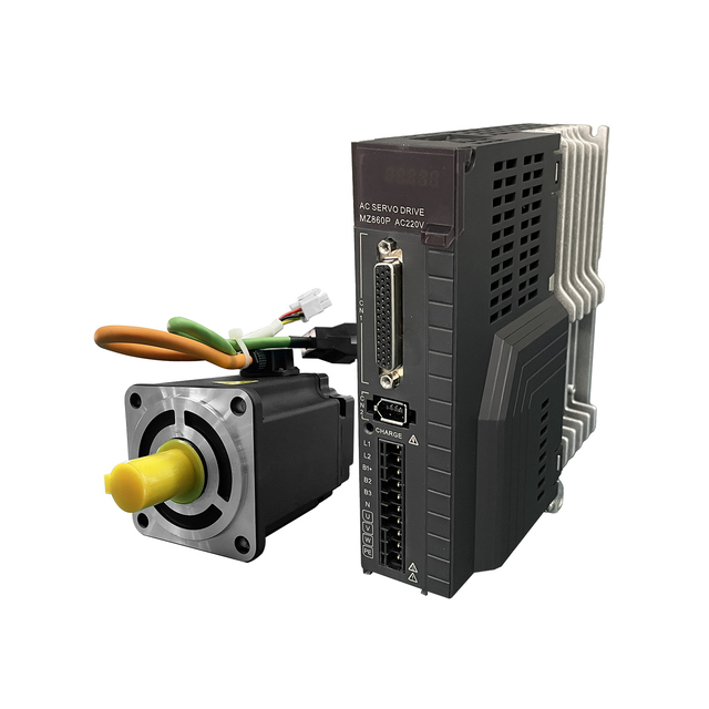 OEM/ODM AC220V 400W 3000rpm High Speed Response Accurate Positioning Pulse Servo Motor Drive 60mm Flange 6000rpm Peak Speed