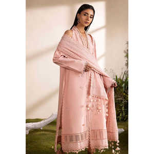 ชุดสูทผ้าลอนปักลาย 3 ชิ้นสำหรับผู้หญิง พร้อมผ้าคลุมไหล่ชีฟองปักลาย รุ่น PM-62001 - Product Image 3