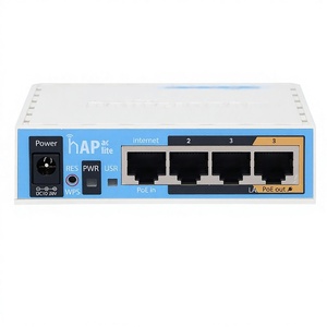 เราเตอร์ MikroTik hAP ac lite WiFi รุ่น RB952Ui-5ac2nD, แบบดูอัลแบนด์, 5 พอร์ต RJ45 ความเร็ว 100Mb/s - Product Image 1