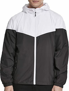 แจ็กเก็ตกันน้ำสำหรับผู้ชายเสื้อโค้ชแจ็คเก็ตมีฮู้ดแนวลำลองน้ำหนักเบา - Product Image 6