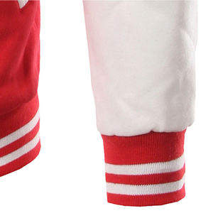 Chaqueta de invierno Letterman de Color sólido de calidad superior para hombres, logotipo personalizado, cuello levantado, uso al aire libre, chaqueta informal de secado rápido - Product Image 5