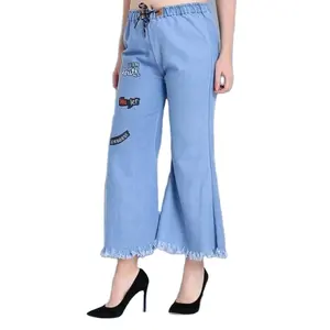 Toptan sıcak satış tayt koyu mavi bayanlar Jean kadın tahrip Skinny Denim kot kadın pantolon koleksiyonu bangladeş