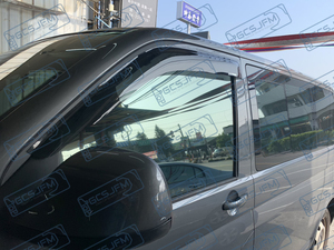 GCS Volkswagen Transporter T6 2015-2024 Door/<b>Window</b> Visor Sun <b>Rain</b> <b>Guard</b> with Acrylic & 3M Tape Adhesive for <b>Car</b> <b>Windows</b> - Product Image 3