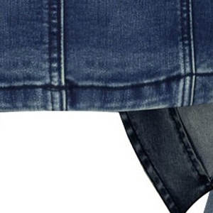 แจ็กเก็ตยีนส์สำหรับผู้หญิงเสื้อแจ็กเก็ตยีนส์ตัวยาวโอเวอร์ไซส์ทำจากผ้าฝ้าย100% - Product Image 4