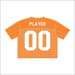 Camiseta de fútbol americano retro personalizada, malla de poliéster transpirable, ropa de calle de gran tamaño, camiseta de fútbol recortada de talla grande - Product Image 4