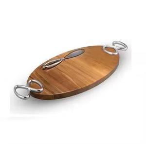 Barnizado en forma de pez, tacto de Madera Suave, suministro directo de fábrica, bandeja de madera para servir para bebidas - Product Image 5