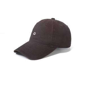 Venta al por mayor gorra de lengua de pato personalizable para el bordado de cara sonriente modelos simples de color sólido correa de hebilla de metal ajustable <span class=keywords><strong>Commo</strong></span> - Product Image 4