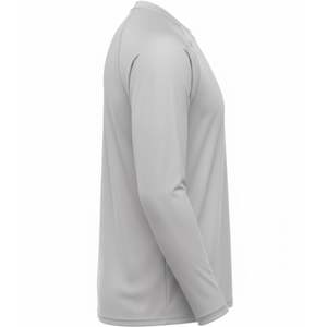 Rashguard de compression MMA BJJ à manches longues personnalisé avec design sublimé, couleur/logo personnalisable, UPF50+, séchage rapide - Product Image 3