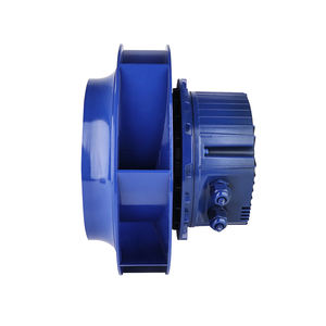 LONGWELL 280FLW AC EC 220V 230V Industrieller Rückwärts-Luftstrom Metall-Sprühtrockner Lack-Radialventilator Gebläse - Product Image 1