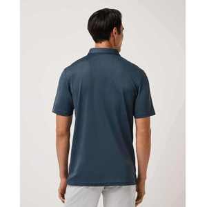 Customized Ice Silk Knitting Design Casual Formal Collar Men's Polyester <b>Half</b> Butten Polo <b>Shirt</b> - Product Image 3