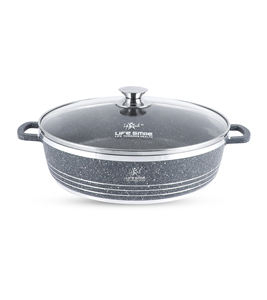 <b>Non</b> <b>Stick</b> Casserole <b>Pot</b> with Multi Layer <b>Non</b> <b>Stick</b> Granite Coating - Product Image 1