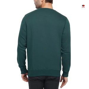 Sweat-shirt à col rond brodé de haute qualité pour homme, sweat-shirt unisexe, logo personnalisé, 100% coton, sweat-shirt vintage à col rond - Product Image 3