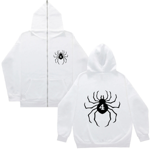 Sweats à capuche et sweat-shirt intérieur en molleton unisexe avec fermeture à glissière intégrale Sweat à capuche chaud pour hommes et femmes - Product Image 4