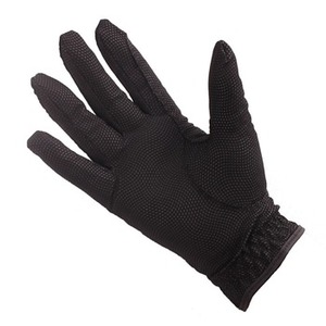 Guantes de montar al por mayor Material de la mejor calidad Unisex Equitación Mujeres Guantes de equitación sólidos Guantes de tela de algodón - Product Image 3